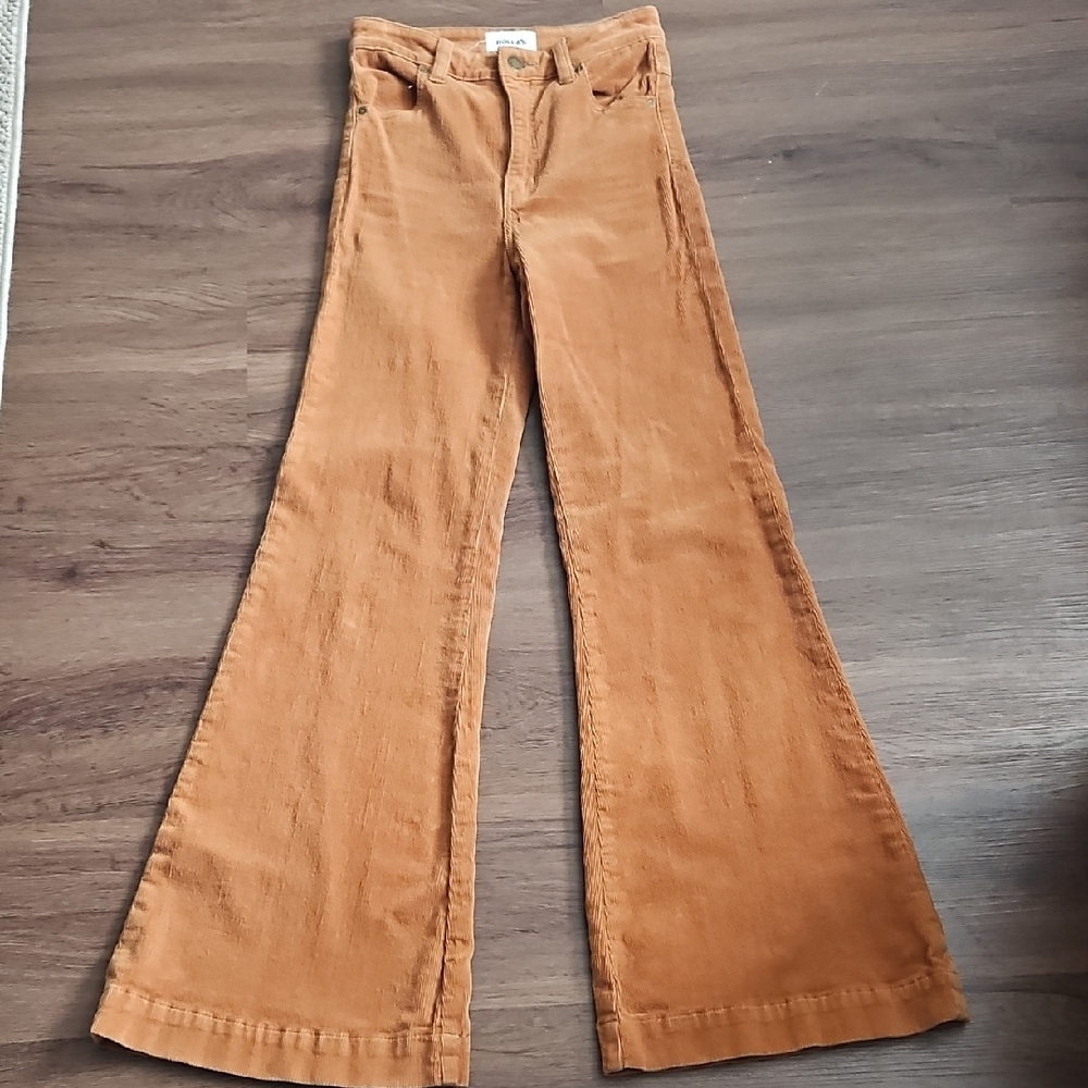ROLLA'S Women's Orange Eastcoast Flare Pants Size 25 - Picture 5 of 6